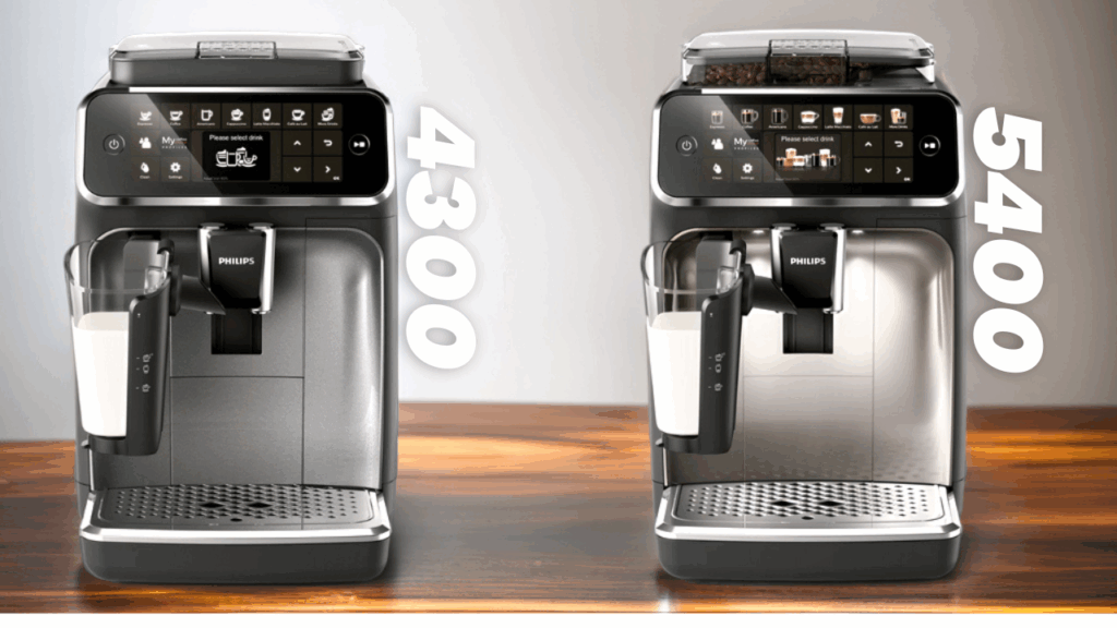 Difference between Philips 4300 vs 5400