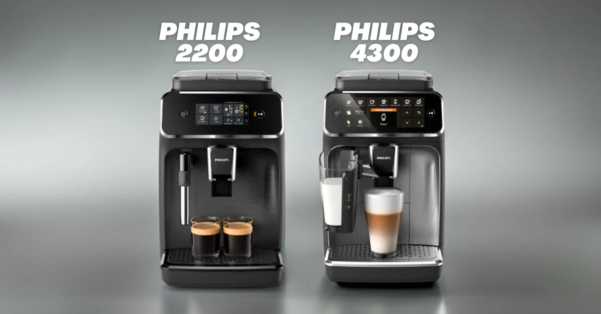 Philips 2200 vs 4300